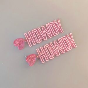 Howdy Earrings